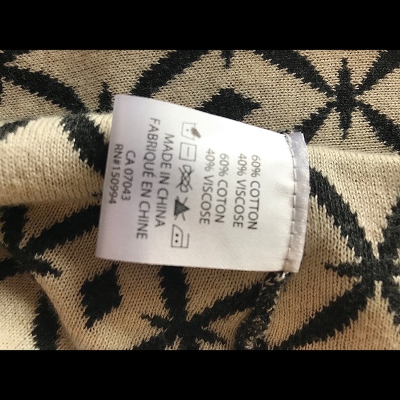 Long super soft patterned cardigan - Picture 5 of 5